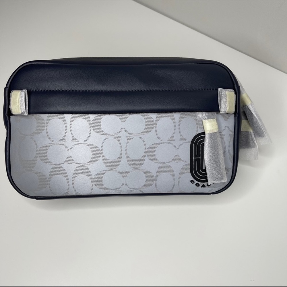 Coach Belt In Reflective Signature